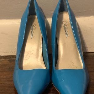Beautiful sky blue heels